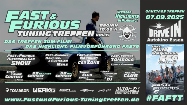 Fast and Furious Tuning Treffen