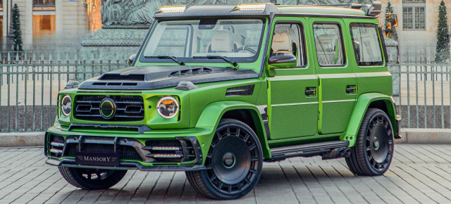 Mansory Mercedes-AMG G 63 P850: Grün und kühn