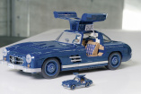 Mercedes 300 SL als Klemmbaustein-Modell von Mattel: Diese Ikone kannste  Dir „klemmen“