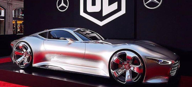 Batman ist Mercedes-Fan : Justice League: Super-Mercedes auf der ESSEN MOTOR SHOW