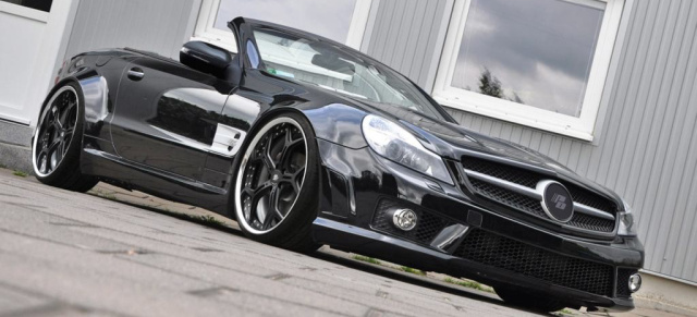 Mit Masse und Mercedes SL Klasse: Breitbau von PRIOR-DESIGN auf Mercedes-Benz SL R230