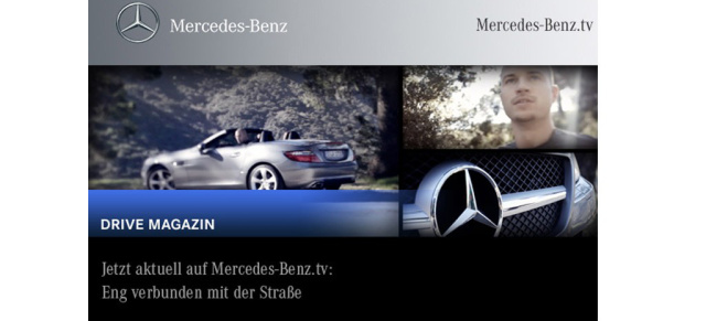 Jetzt aktuell auf Mercedes-Benz.tv: Eng verbunden mit der Straße: 