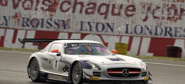 Halbzeitbilanz: 18 Siege für SLS AMG GT3 : Erfolgreiche erste Saisonhälfte 2012 für AMG Kundensport 