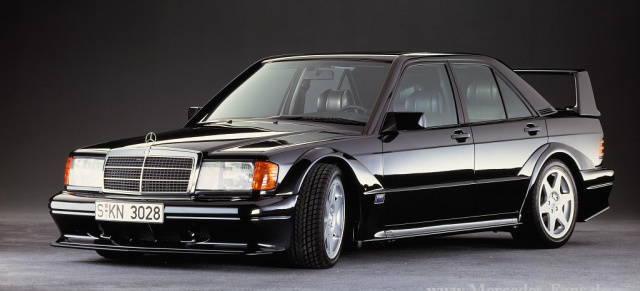 Jubiläum: 25 Jahre Mercedes-Benz 190 E 2.5-16 Evolution II: Der „Baby-Benz“ als Supersportler