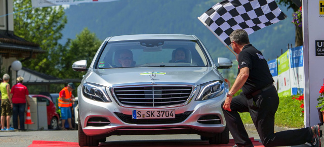 Fahrbericht Mercedes-Benz S 500 e: Mit dem S-Klasse Plug-In Hybrid bei der E-Auto Silvretta 2015