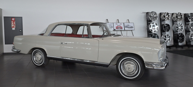 Sterne unterm Hammer bei Lorinser Classic: Aus erster Hand: Mercedes-Benz 250 SE Coupe Baujahr 1966