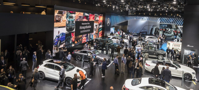 Mercedes-Benz Cars auf der North American International Auto Show: Direkt aus Detroit: Bilder vom Mercedes-Messestand