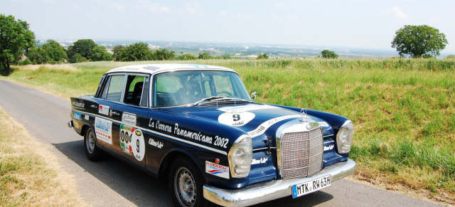 Mercedes-FanWorld: Carrera Panamericana Heckflosse: 1964er Mercedes-Benz 300 SE (W112) 