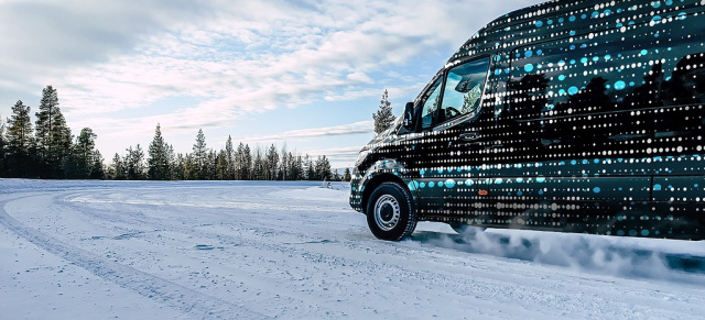 Neuer Mercedes eSprinter wird eiskalt getestet: Erprobung unter Extrembedingungen