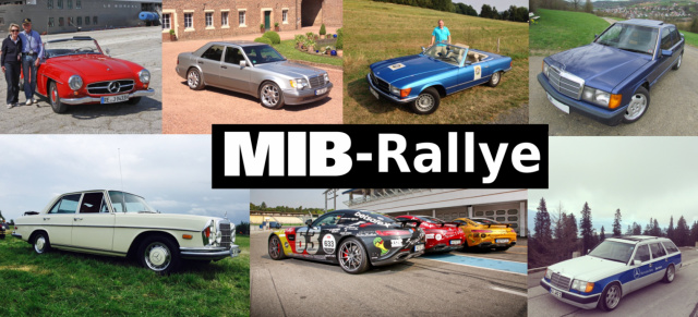 Erlebnis-Rallye für Sterne-Fans: 17.-18. Oktober: Rallye mit Stern: MIB-Rallye