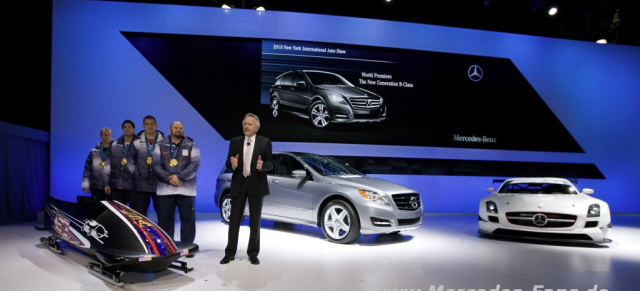 Modelloffensive auf der New York Auto Show: Mercedes-Benz präsentiert neue Modelle in den USA