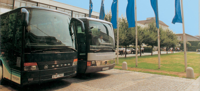 Happy Birthday Daimler Buses: 30 Jahre Mercedes-Benz und Setra Omnibusse unter einem Dach