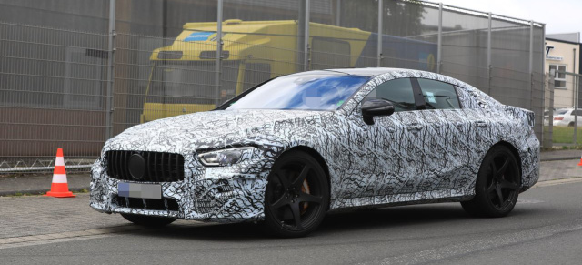 Erlkönig erwischt: Mercedes-AMG GT 4-Door: Star-Spy-Shot: Der viertürige AMG GT zeigt neue Details