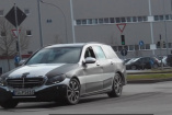 Video-Trio: Mercedes C-Klasse T-Modell (W205): Drei Erlkönig-Schnappschüsse in bewegten Bildern 