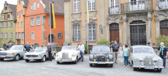 04.-07. Juni, Schwäbisch Hall: 35. Jahrestreffen der Mercedes Benz Interessengemeinschaft (MBIG)