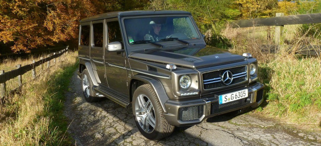 Test Mercedes G63 AMG: Scharfe Kante: AMG hat die G-Klasse 2012 etwas nachgewürzt: wir fuhren den G63 AMG, der den kompressorgeladenen G55 AMG abgelöst hat.