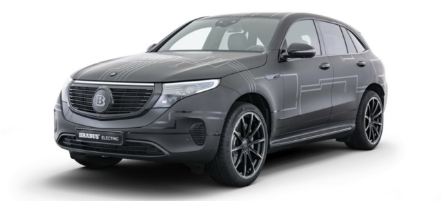 BRABUS Performance-Konzept  für Mercedes EQC 400 4MATIC: BRABUS macht den spannenden Stern schöner und stärker