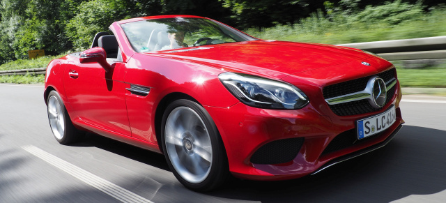 Kein SLC Diesel mehr! : Nicht mehr bestellbar: Mercedes-Benz SLC 250 Diesel