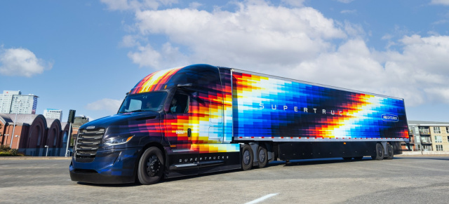 Freightliner SuperTruck II: aerodynamischster Freightliner-Lkw aller Zeiten: In Sachen Effizienz schwer in Ordnung