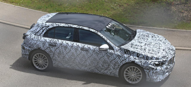 Erlkönig erwischt: Mercedes-Benz A-Klasse 2018: Spy Shot Premiere: Erste Bilder von der neuen Mercedes A-Klasse Generation