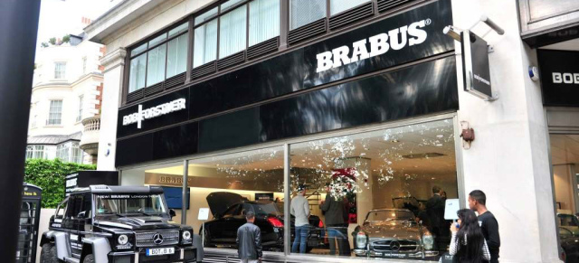 BRABUS rockt Britannien:  BRABUS Flagship Store in London offiziell eröffnet: Feierliches Grand Opening in London am 15.5.2014