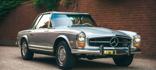 Die Pagode: Sportlich Leicht  Roadster : Stilikone Pagode: 1969 Mercedes-Benz 280 SL Roadster