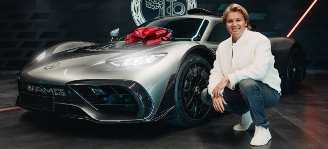 Nico Rosbergs AMG ONE ist da: Nico Rosberg erhält seinen AMG ONE und begeht einen Fehler