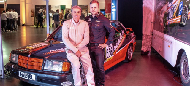 Legendenfahrt im Mercedes 190 E: Patrick Assenheimer & Bernd Schneider starten beim 24h Classic-Rennen