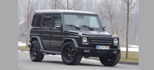 Mercedes G55 AMG in Top-Form: G(roße)-Klasse: Der 2010er Mercedes-Benz G 55 AMG Kompressor kommt  edler und stärker in Fahrt