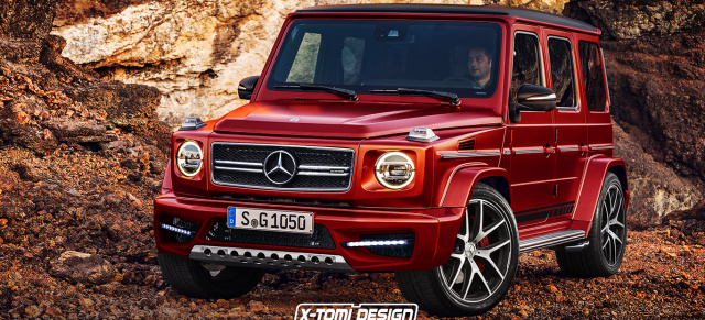 Mercedes-AMG von morgen: 2. Versuch: Könnte der Mercedes-AMG G63 so ausschauen?