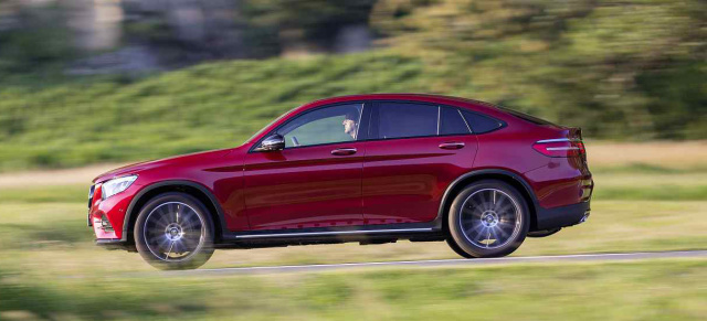 Fahrbericht: Mercedes-Benz GLC Coupé — 300, 350 d und 350 e: Unterwegs mit dem neuen Sportwagen unter den Mid-Size-SUVs