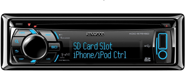 Kenwood CD Autoradio für USB Stick, iPod, iPhone und SD Karte: Die Kenwood CD Receiver KDC 4751SD und 5751SD sind in Sachen Multimedia top ausgerüstet.