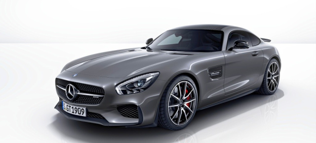 Sportlich und außergewöhnlich: Der Mercedes-AMG GT S Edition 1: Sondermodell zum Start des neuen schwäbischen Sportwagens