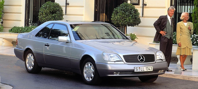 Mercedes-Benz vs. BMW: Der Stern schlägt zurück: 30 Jahre Mercedes-Benz S-Klasse Coupé C140