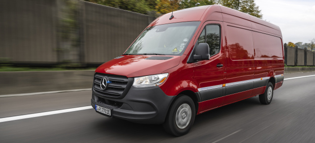 Technik: Erprobung Mercedes eSprinter: Eilige Expresslieferung