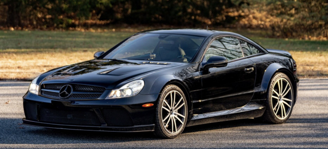 Sterne unterm Hammer bei RM Sotheby´s: La bestia negra: SL65 AMG Black Series aufgepumpt von RENNtech