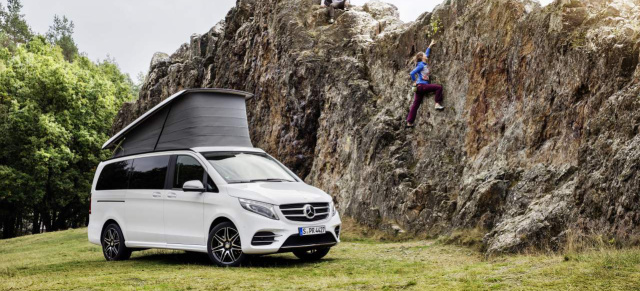 Mercedes-Benz Reisemobile: Aller guten Dinge sind drei: Marco Polo HORIZON erweitert die Familie der kompakten Reisemobile von Mercedes-Benz Vans zum Trio