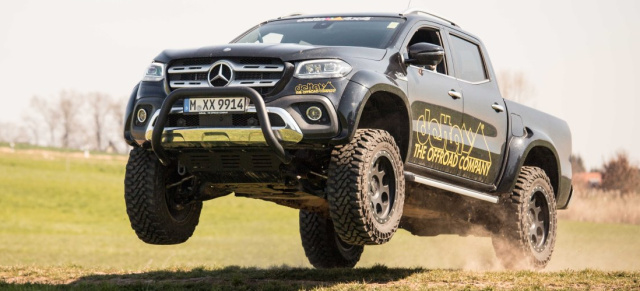 Mercedes-Benz X-Klasse Zubehör: Extras von Delta 4x4 für den Mercedes-Benz Pickup