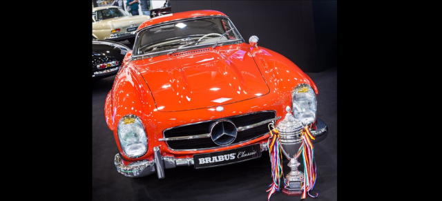 ESSEN MOTOR SHOW 2019: Es ist ein BRABUS: Das schönste Classic Car der 52. Essen Motor Show ist ein Mercedes-Benz 300 SL Roadster von Brabus Classic