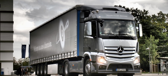 Auf Achse reloaded: Mercedes-Fans.de-Redakteur unterwegs im neuen Actros von Mercedes-Benz: Mit dem Actros auf Achse  Fahrbericht, Fahrzeugvorstellung & VIDEO vom neuen Actros - Redakteur Andreas Loleit berichtet direkt vom Bock!