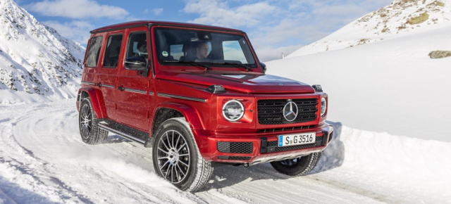 Fahrbericht Mercedes G‭ ‬350d: Gebirgsjäger: mit der neuen G-Klasse unterwegs auf Eis und Schnee!