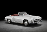 Oldtimer-Index: Klassiker-Preise steigen leicht an: Trotz positiver Entwicklung: Der Mercedes-Benz 190 SL (W121) verliert deutlich an Wert