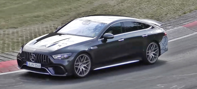 Mercedes-AMG GT 73e Erlkönig auf dem Nürburgring: Spy-Shot-Video: Mit 800 PS + X durch die grüne Hölle