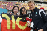 Formel 1: Nico Rosberg gewinnt Großen Preis von China 2016: Hattrick: Nico Rosberg fährt zum dritten Sieg im dritten Rennen