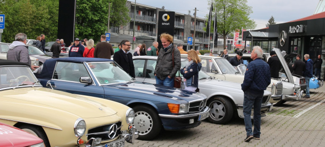 Neu gegründeter Classic-Club soll Gemeinschaft der Oldtimerfreunde stärken: Bunte Mischung schöner Klassiker: So war das 2. Auto Grill Classic-Treffen