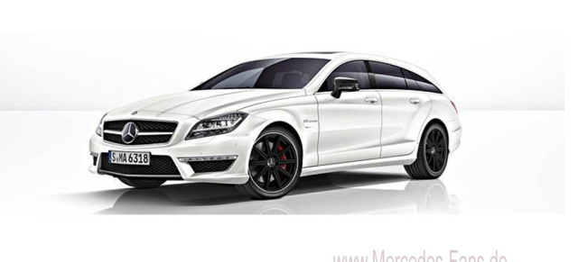 Vorgucker: Mercedes CLS 63 AMG Shooting Brake: Foto und Video vom CLS Shooting Brake mit AMG DNA