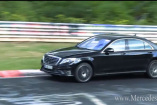 Erlkönig erwischt: Mercedes S65 AMG im Video: Die stärkste S-Klasse aller Zeiten bei Testfahrten auf dem Nürburgring gefilmt 