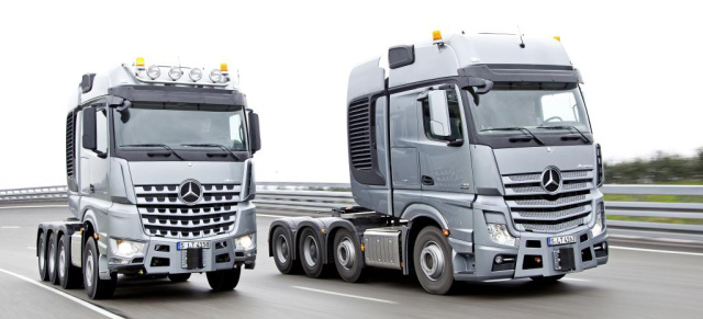 Daimler Nutzfahrzeuge auf der Bauma (11. – 17. April 2016 in München): Von A wie Arocs bis Z wie Zetros: Das große Alphabet der Baufahrzeuge von Daimler auf der Bauma 2016 in München