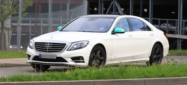 Mercedes Versuchsträger erwischt: In der Erprobung: Mercedes-Benz S-Klasse W223