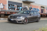 Mercedes-Benz C63 AMG T-Modell (S 204):: Das i-Tüpfelchen auf dem tiefen C